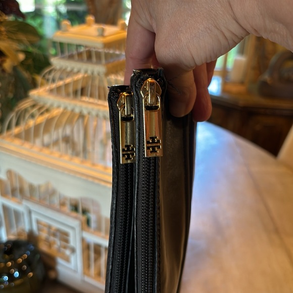 Ladies Tory Burch black leather riding boots size 6 - Picture 4 of 8